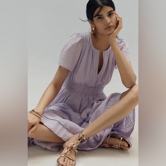 Anthropologie The Somerset Maxi Dress Size Medium NWT - Picture 4 of 14